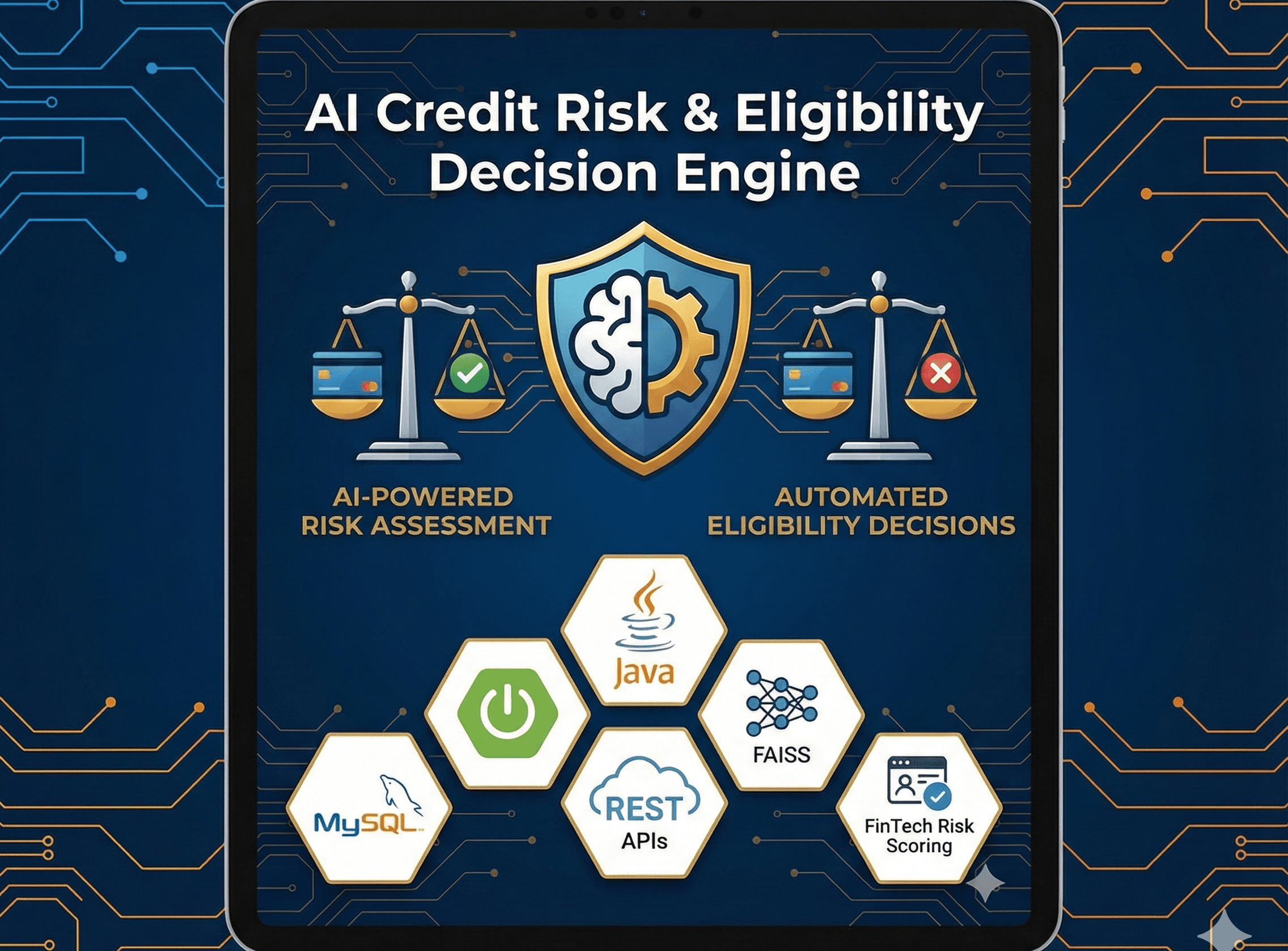 AI Credit Risk & Eligibility Decision Engine