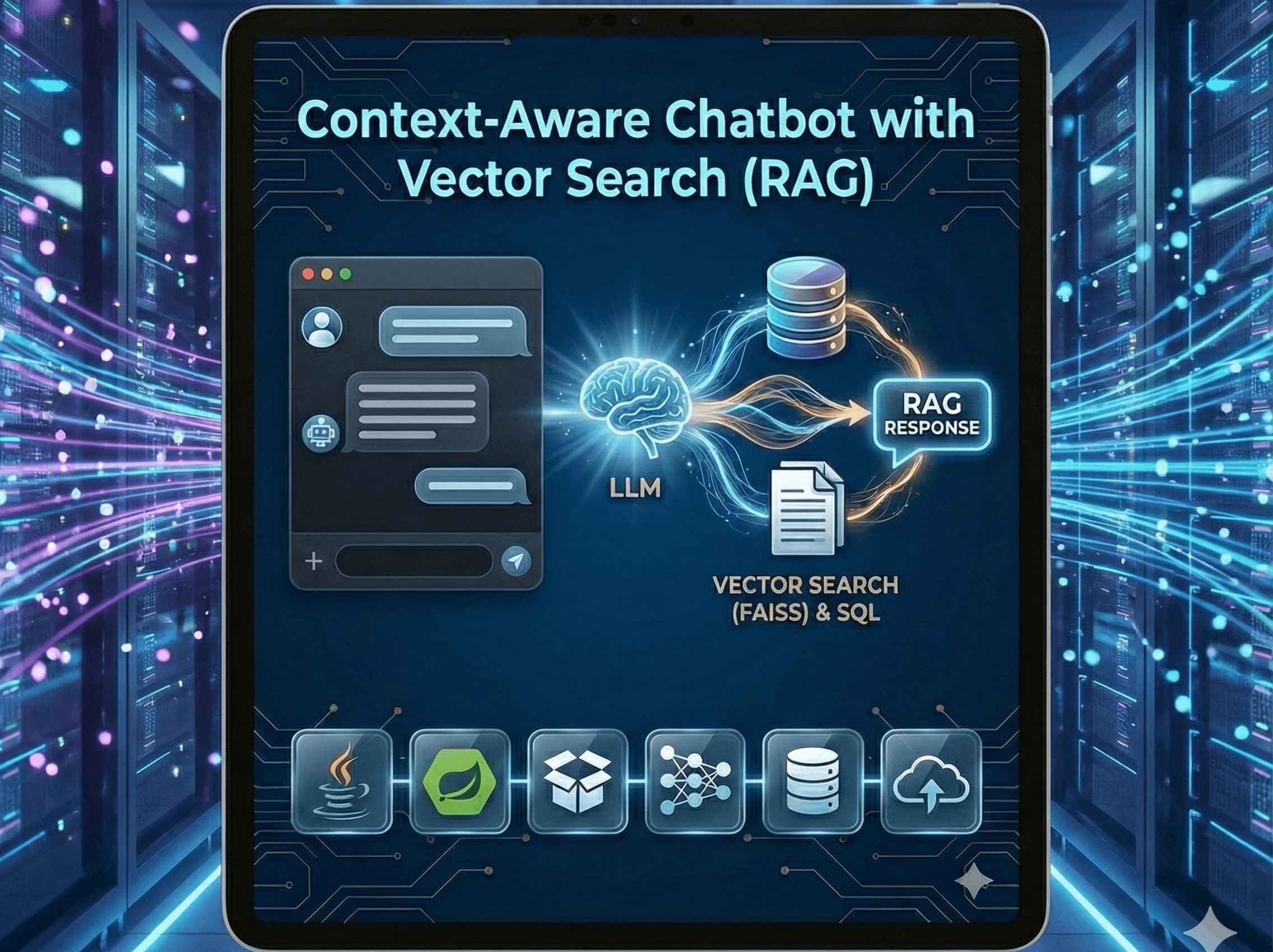 Context-Aware Chatbot with Vector Search (RAG)