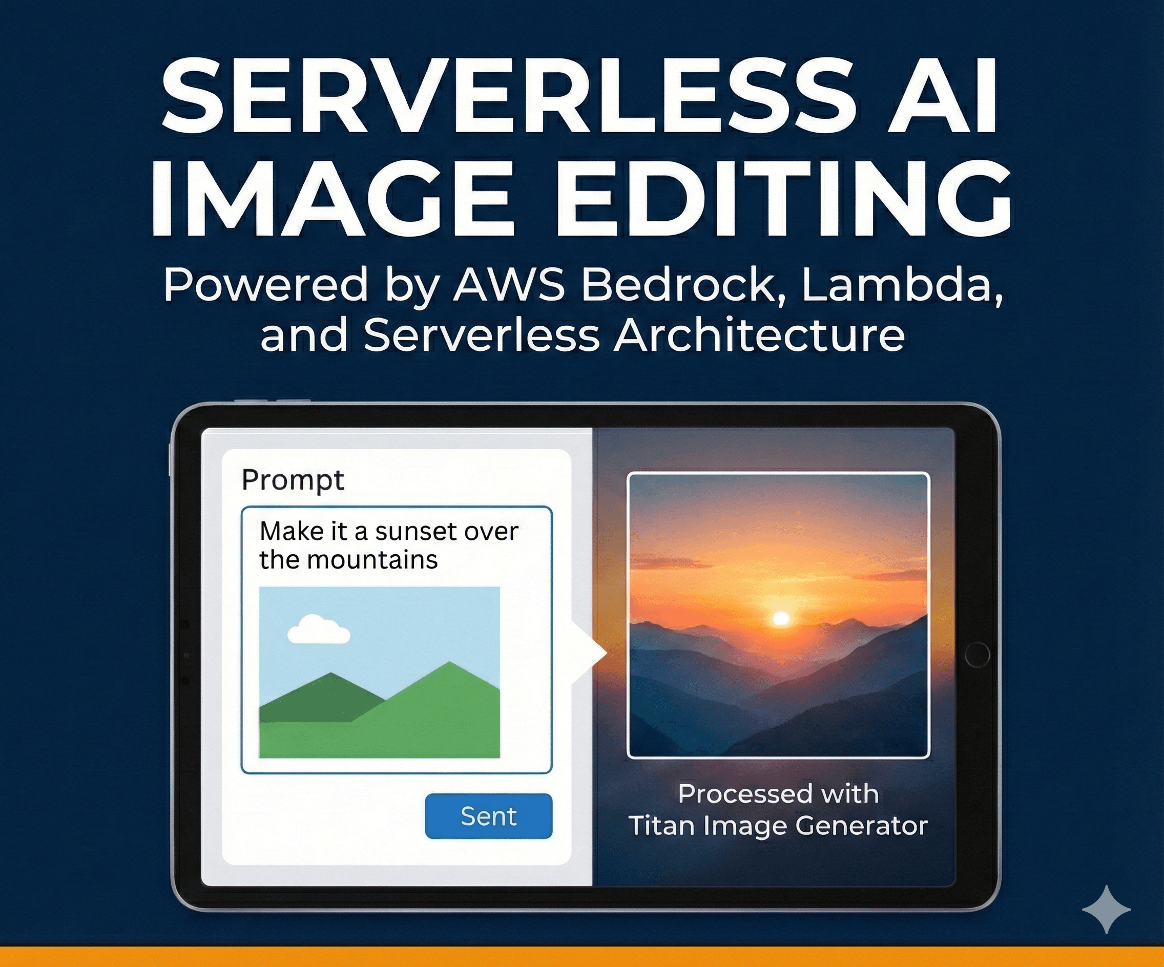 Serverless AI Image Editing Platform (AWS Bedrock)